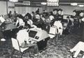 Nintendo Vs.System sitdown cabs at 1984 convention, Osaka Japan