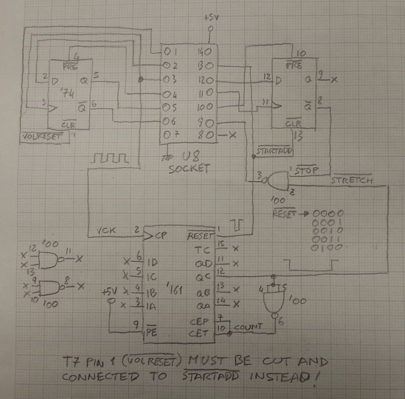 Schematic of the patch board.