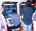 Gradius IV location test on Plasma Display cabinet, same design as in catalog