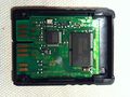 Inside a memory card