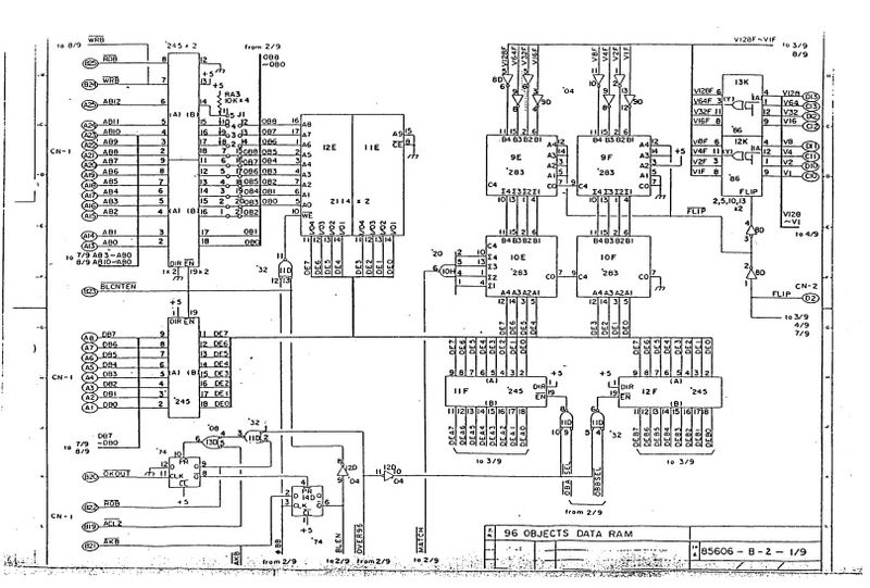 Schematics of board B, page 1