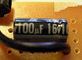 100uF 16V capacitor